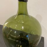 Dame jeanne bonbonne verte 19eme