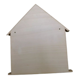 Wooden shelf shaped house