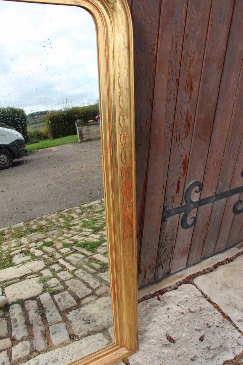 Louis Philippe mirror 144 cm high 19th century