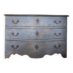 Commode galbée