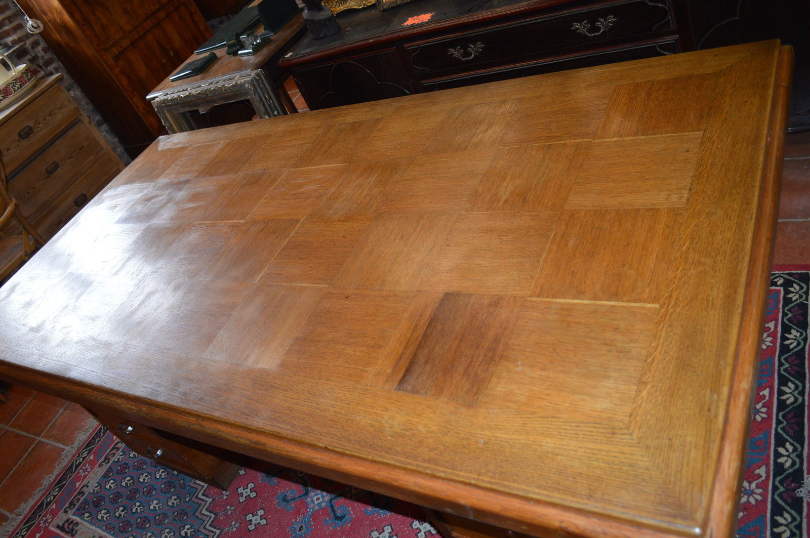 THE 1930S OAK DESK