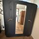 Armoire Art déco noir mat