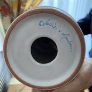 Moustier faience lamp