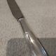 Art Deco silver-plated metal cheese knife by silversmith Apollo