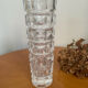 Vintage glass crystal vase 1950