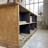 Double-sided counter with XL oak compartments