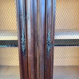 Wrought-iron library from the Louis XIII - Louis XIV period, oak, 17th century.