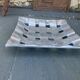 Silver metal trinket bowl