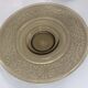 Large Art Deco acid-etched glass bowl signed VERAME
