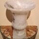 Medici vase with a crater in alabaster from the 1950s