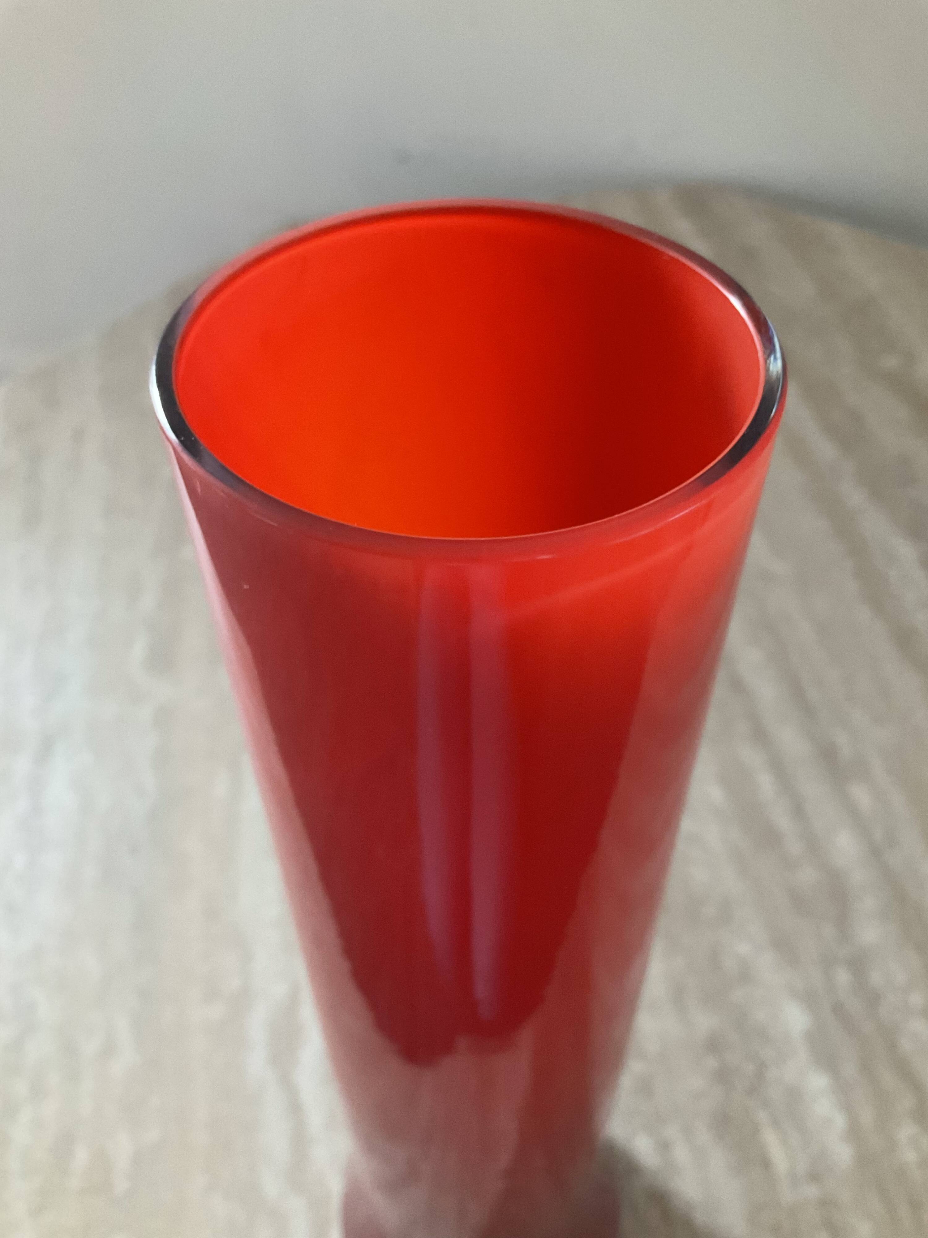 Vintage Leerdam Holland vase from the 60s