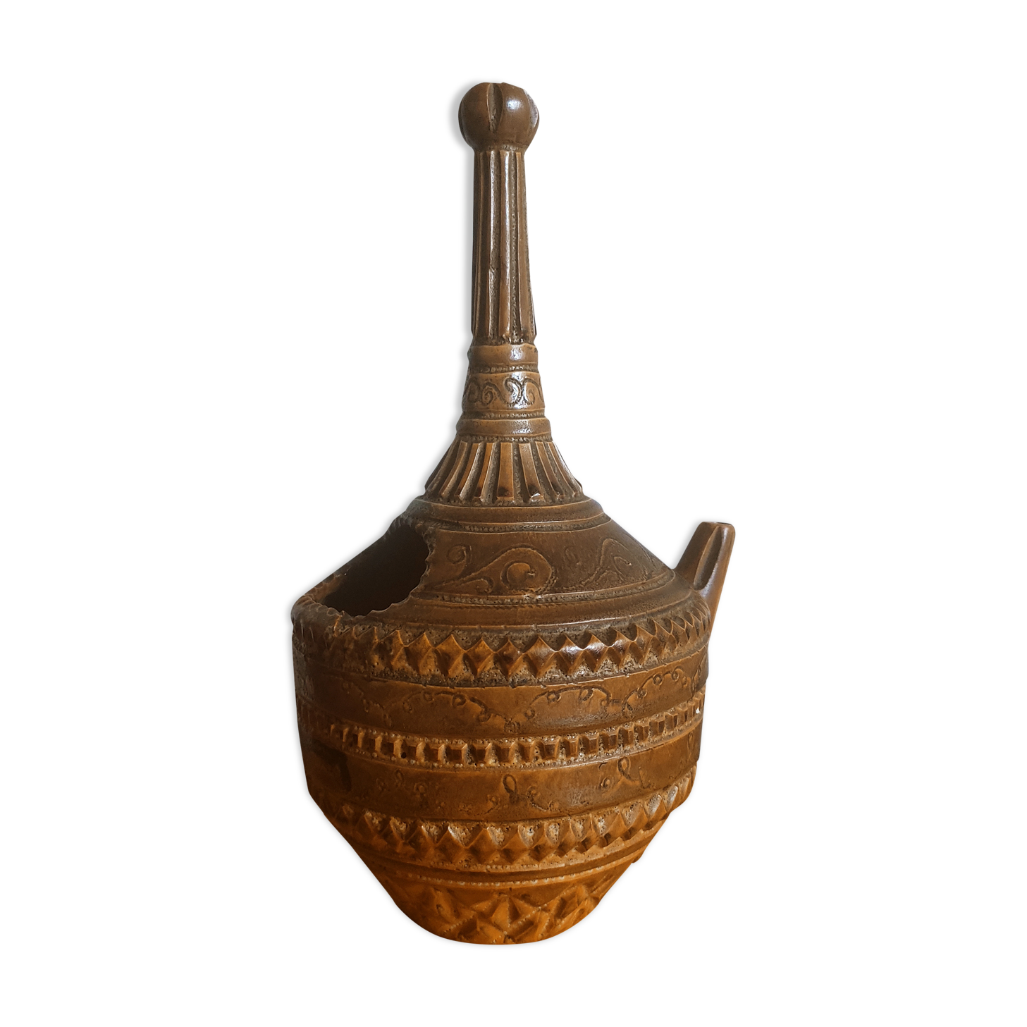 Ceramic decanter by Marius Bessone