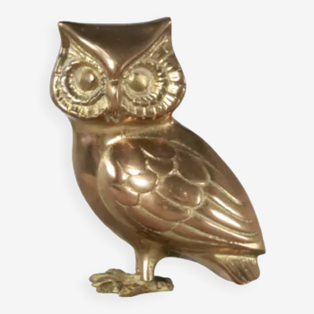 Brass design owl