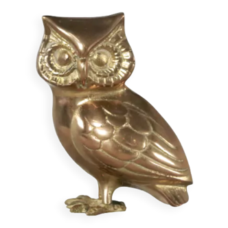 Brass design owl