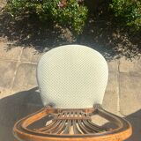Antique Louis XVI style chair – lyre back, handcrafted upholstery