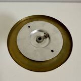 Pair of Goro gold wall or ceiling lights by Studio Mazza Gramigna Quattrifolio