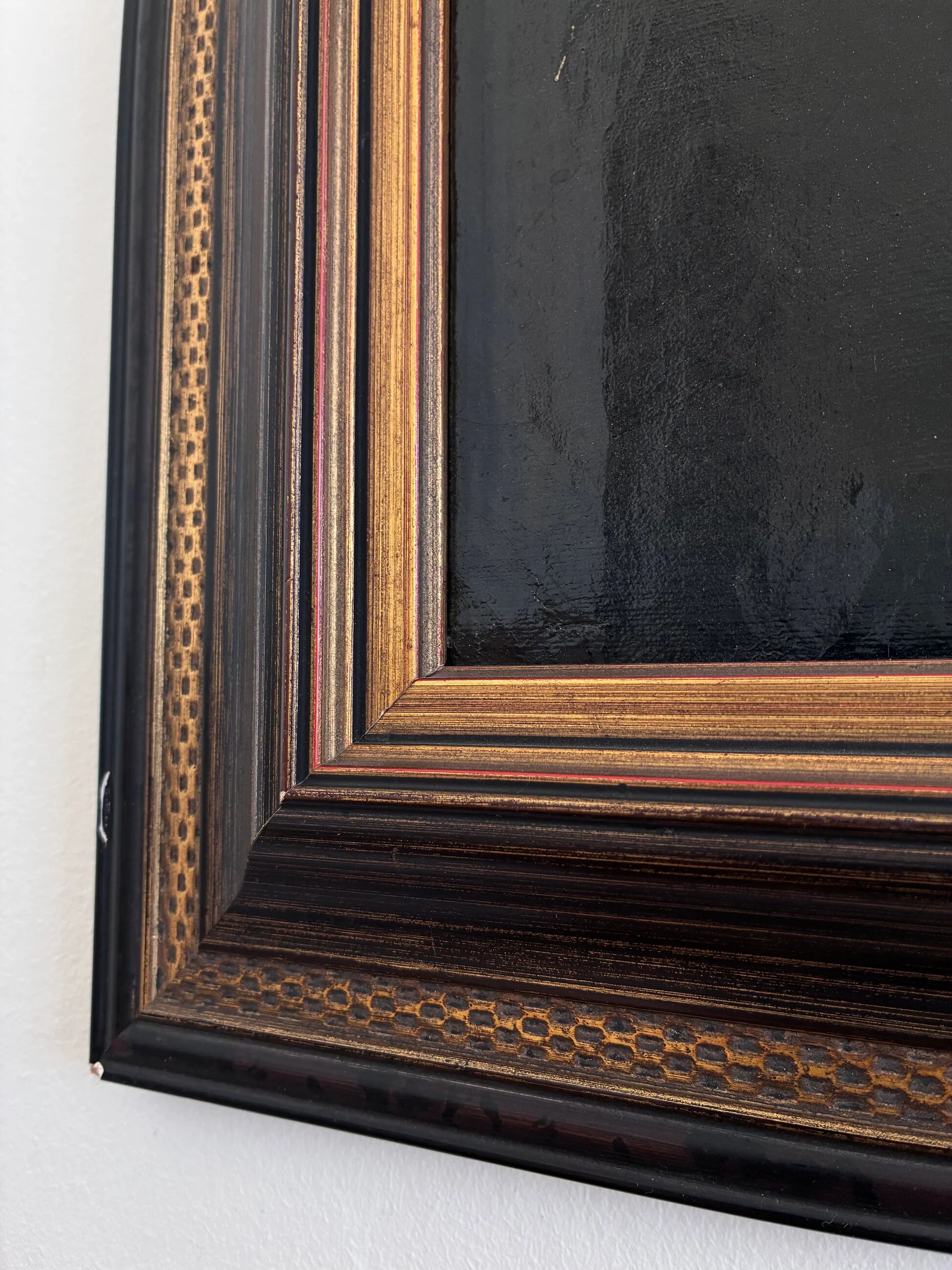 Antique original oil painting of a German opera tenor, large 19th century portrait