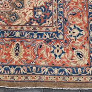 Large Antique Persian Carpet 300x397 cm, Medallion and Floral Patterns