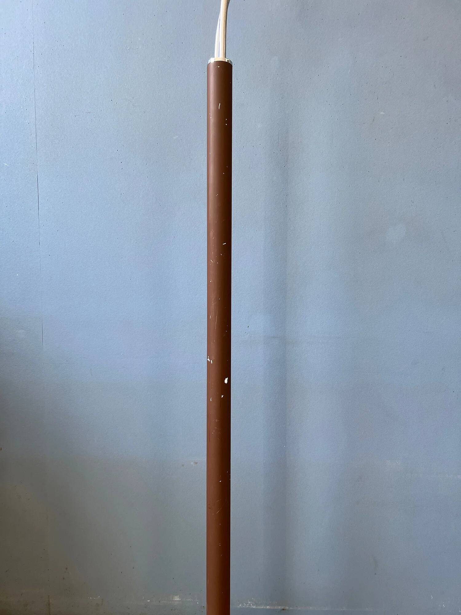 Mid-century Dijkstra double arc mushroom floor lamp