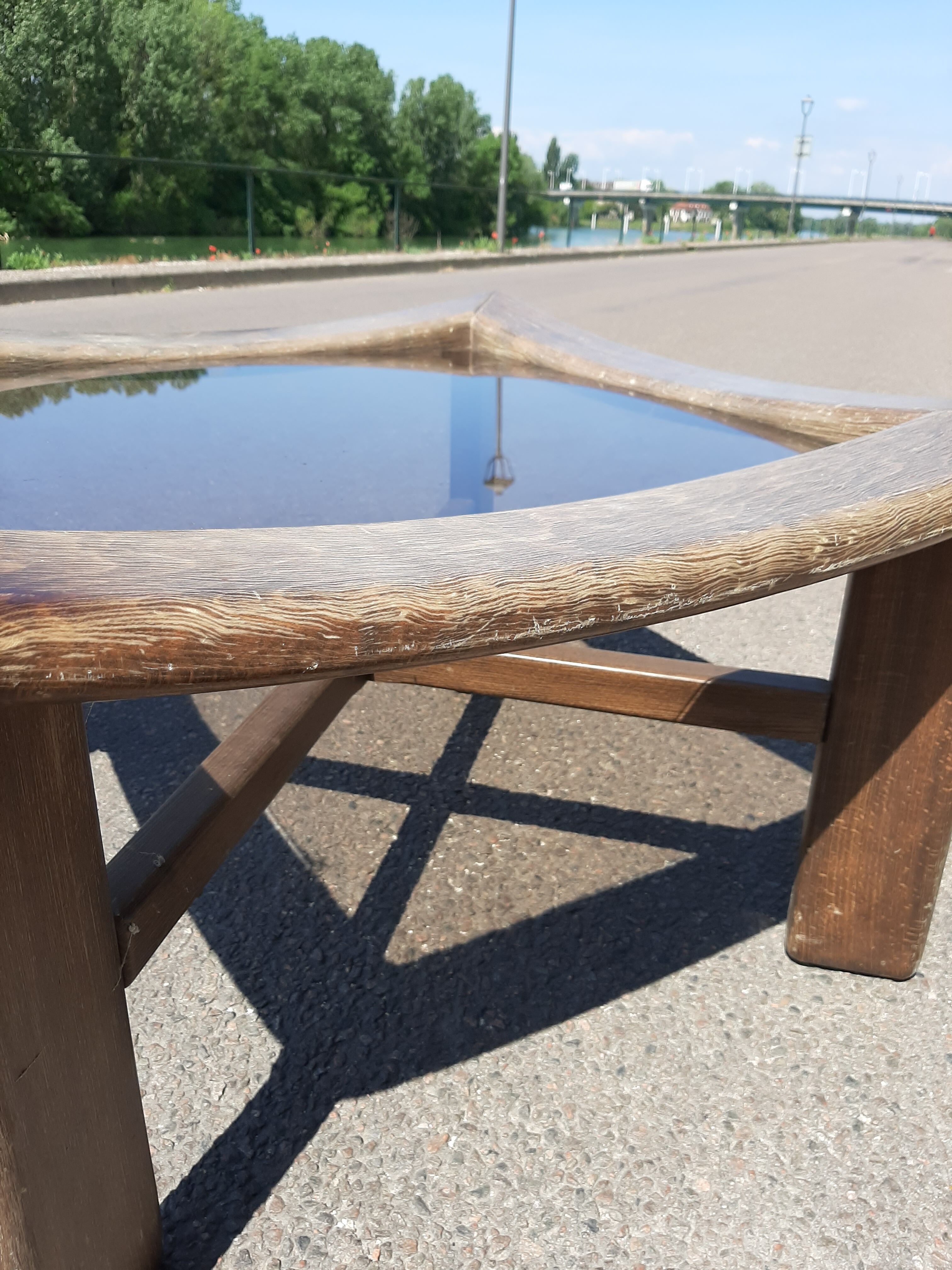 Roche Bobois coffee table years 70