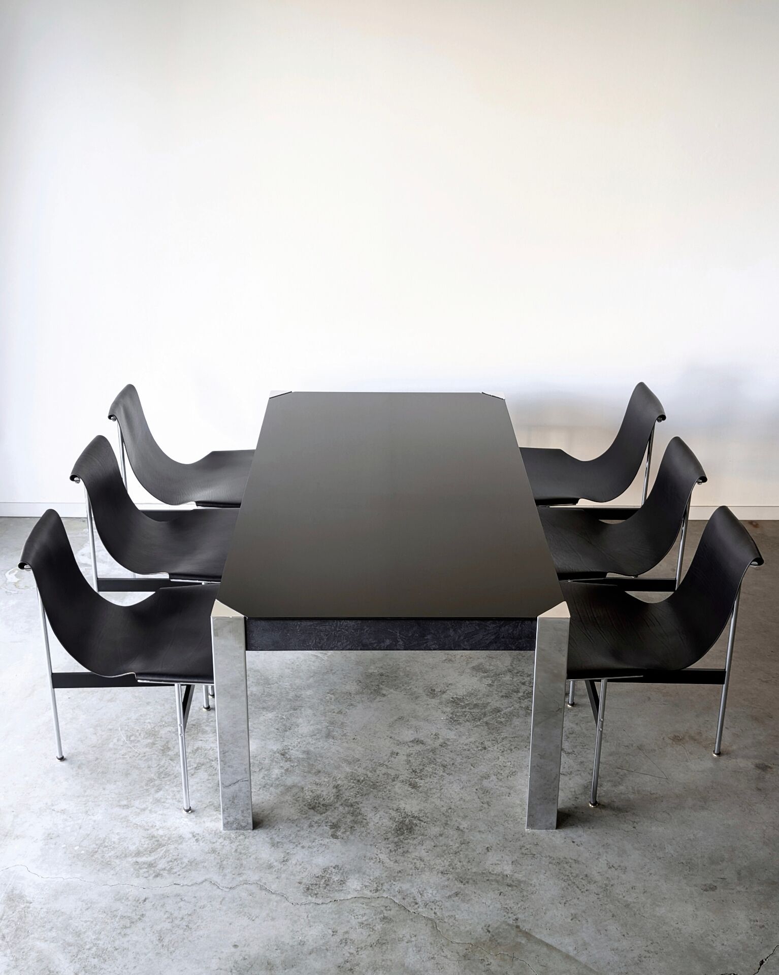 Vintage Tucroma table, Guido Faleschini for Mariani Hermes, 1970.