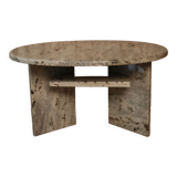 Marble coffee table