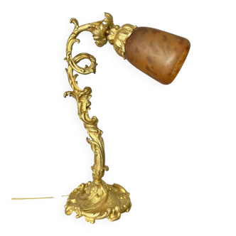 Daum Art Nouveau lamp