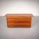 Commode architecturale italienne en noyer, 1970, Italie