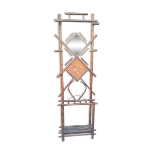 Vestiaire porte manteaux en bambou