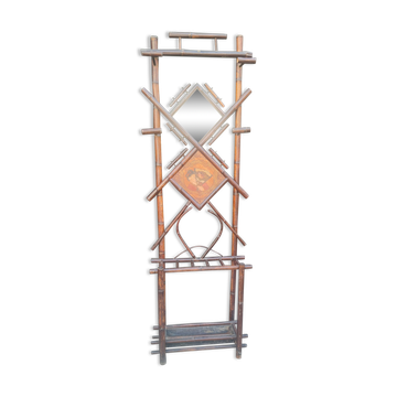 Vestiaire porte manteaux en bambou