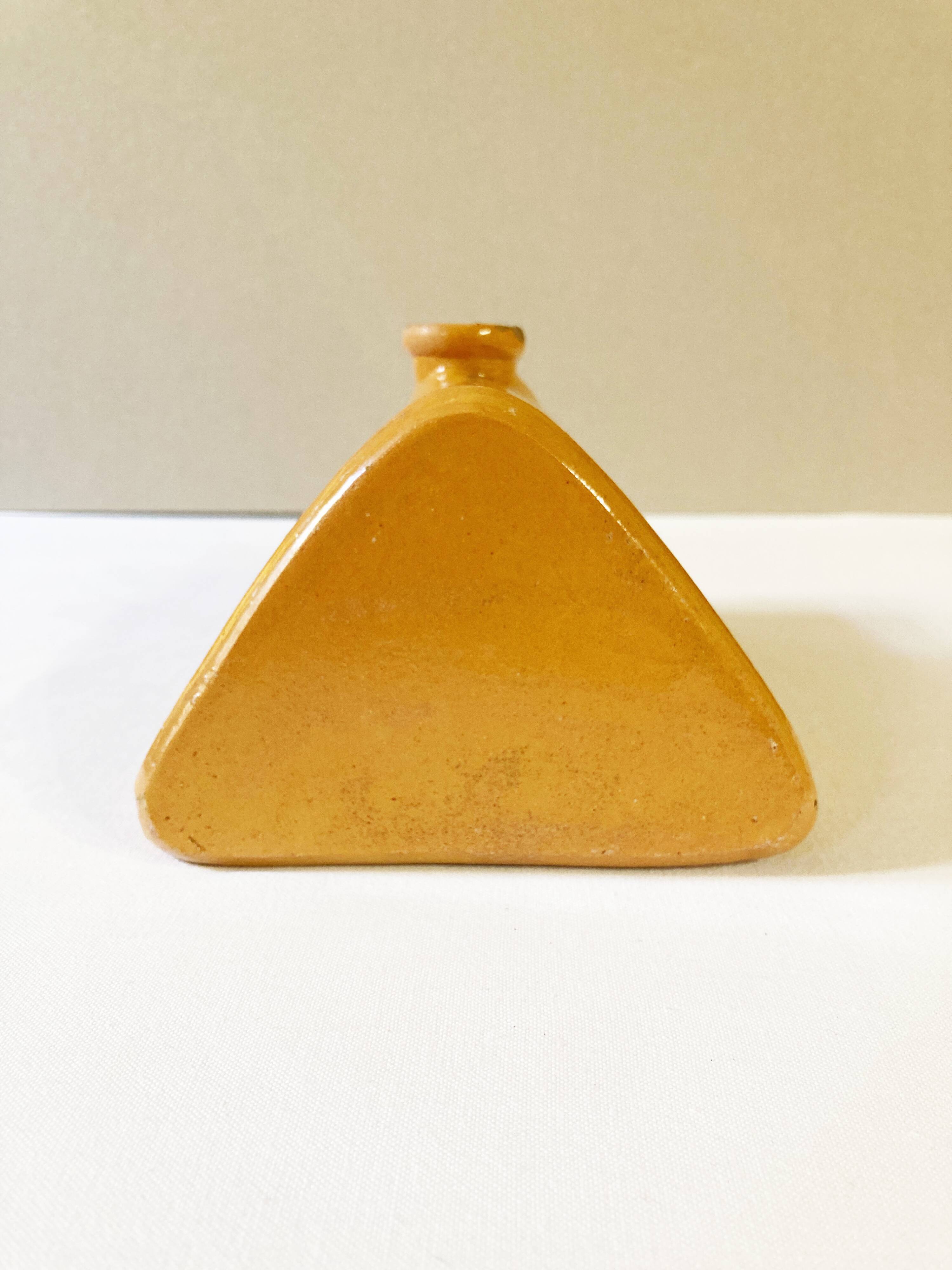 Old sandstone hot water bottle
