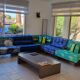 Mah Jong sofa by Roche Bobois designed by Kenzo.