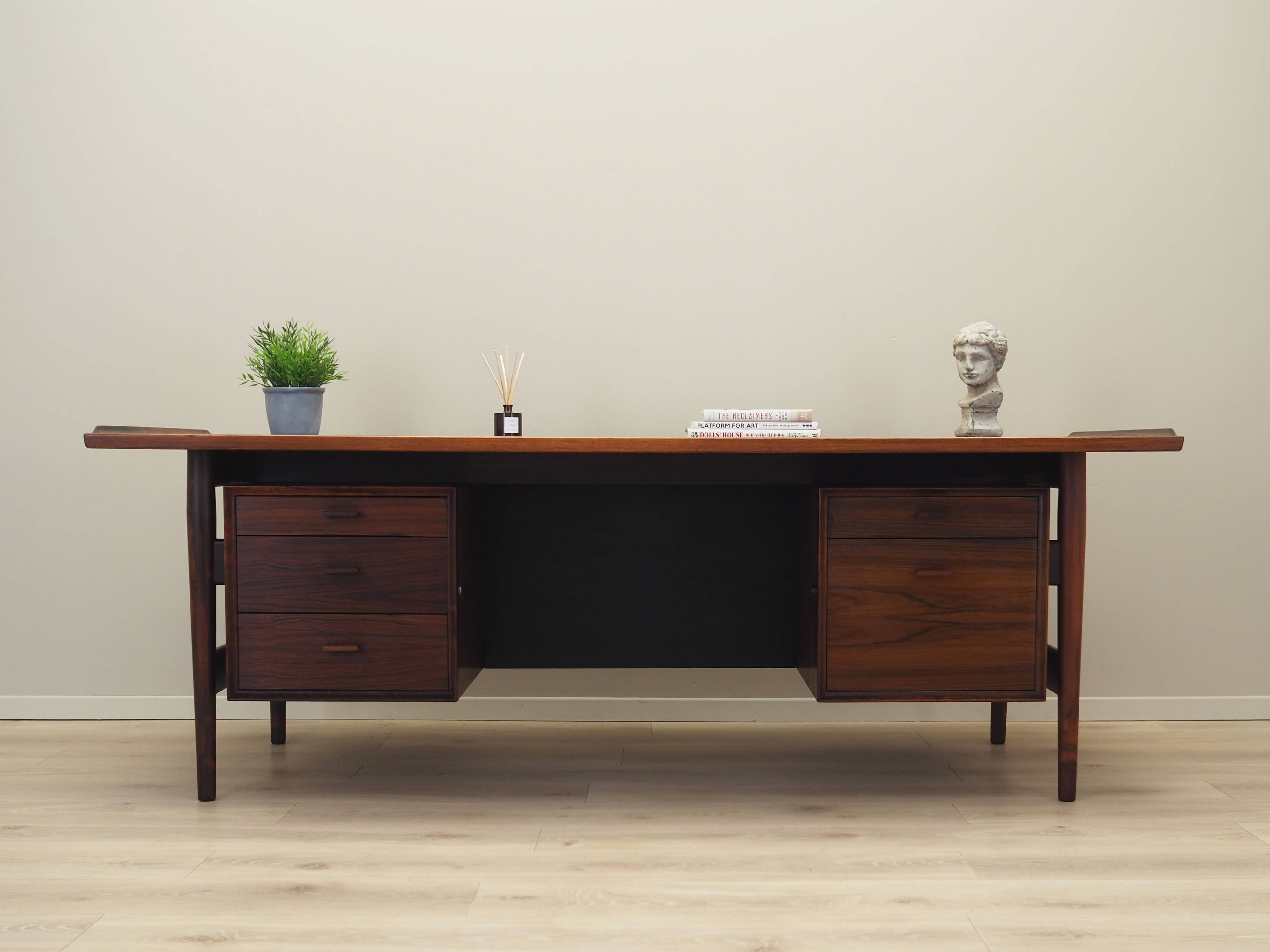 Rosewood desk, Danish design, 1960s, designer: Arne Vodder, production: Sibast