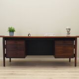 Bureau en palissandre, design danois, années 1960, designer : Arne Vodder, production : Sibast