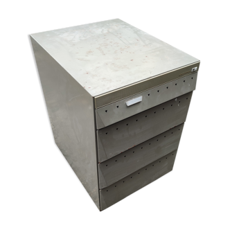 Industrial metal furniture with drawers