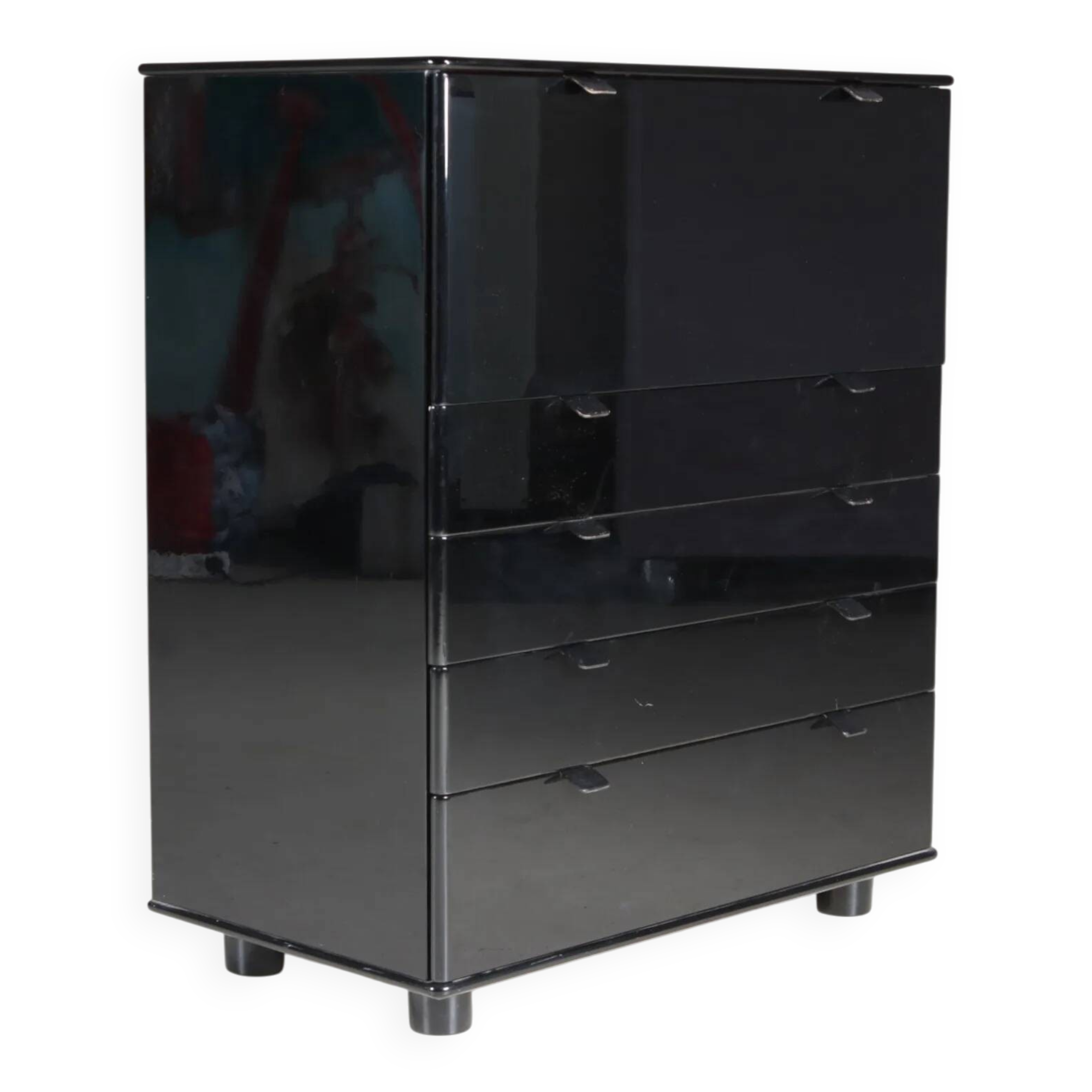 1980s Peter Maly secretary cabinet for Interlubke, Germany