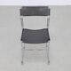 4x Dining Chair in Perforated Metal by Arrben Italy, 1980s