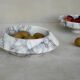 Bol Eclipse en marbre blanc lilas