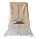 Handmade pure wool rug, size 100 x 200 cm