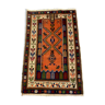 Vintage turkish anatolian rug 190x120 cm, tribal boho red, blue, black, green