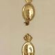 Pair of Swedish Wall Sconces in Brass, Dating from 1944