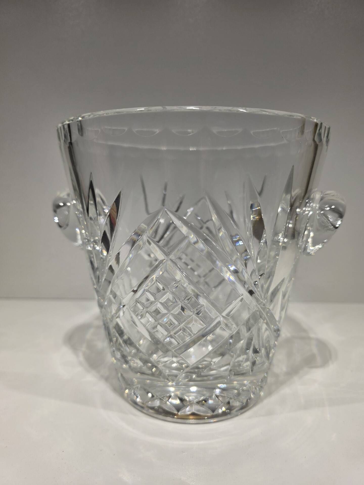 Ice bucket (Champagne bucket) Bohemian crystal