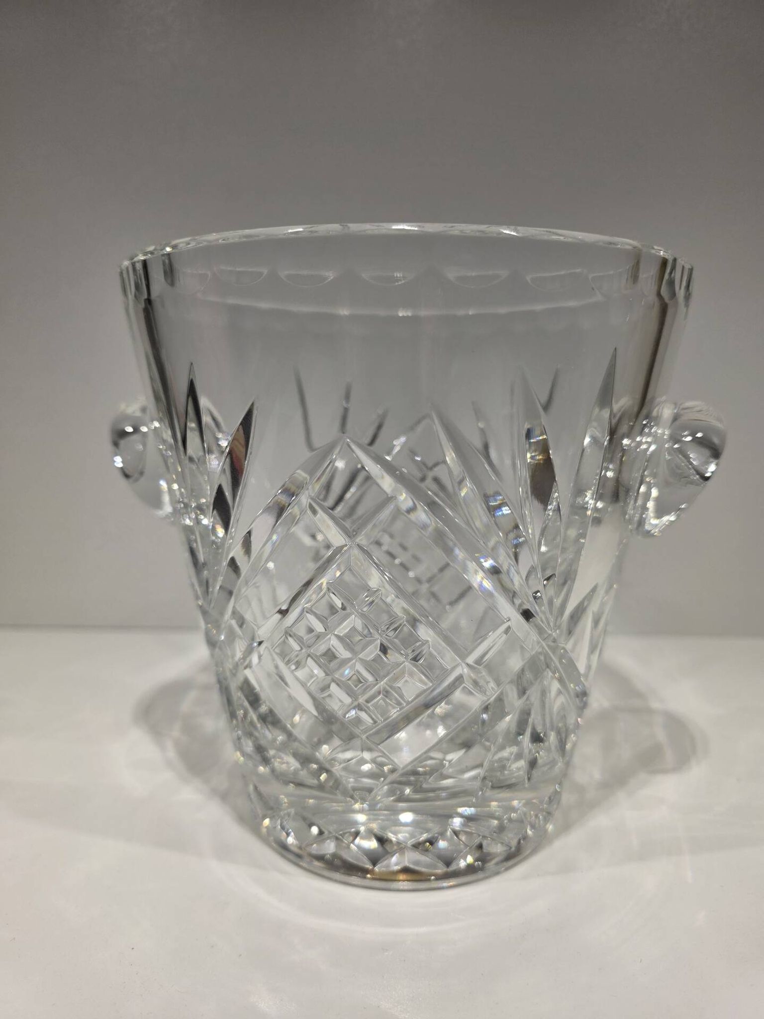Ice bucket (Champagne bucket) Bohemian crystal