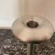 Ikea brushed aluminum candle holders kagla model