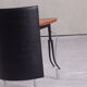 Postmodern small ‘La Vuelta’ desk by Perry King and Santiago Miranda for Akaba, Spain, 1980s