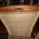 Paire de 2 chaises en rotin