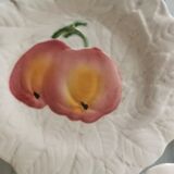 Sarreguemines Cavaillon fruit plates