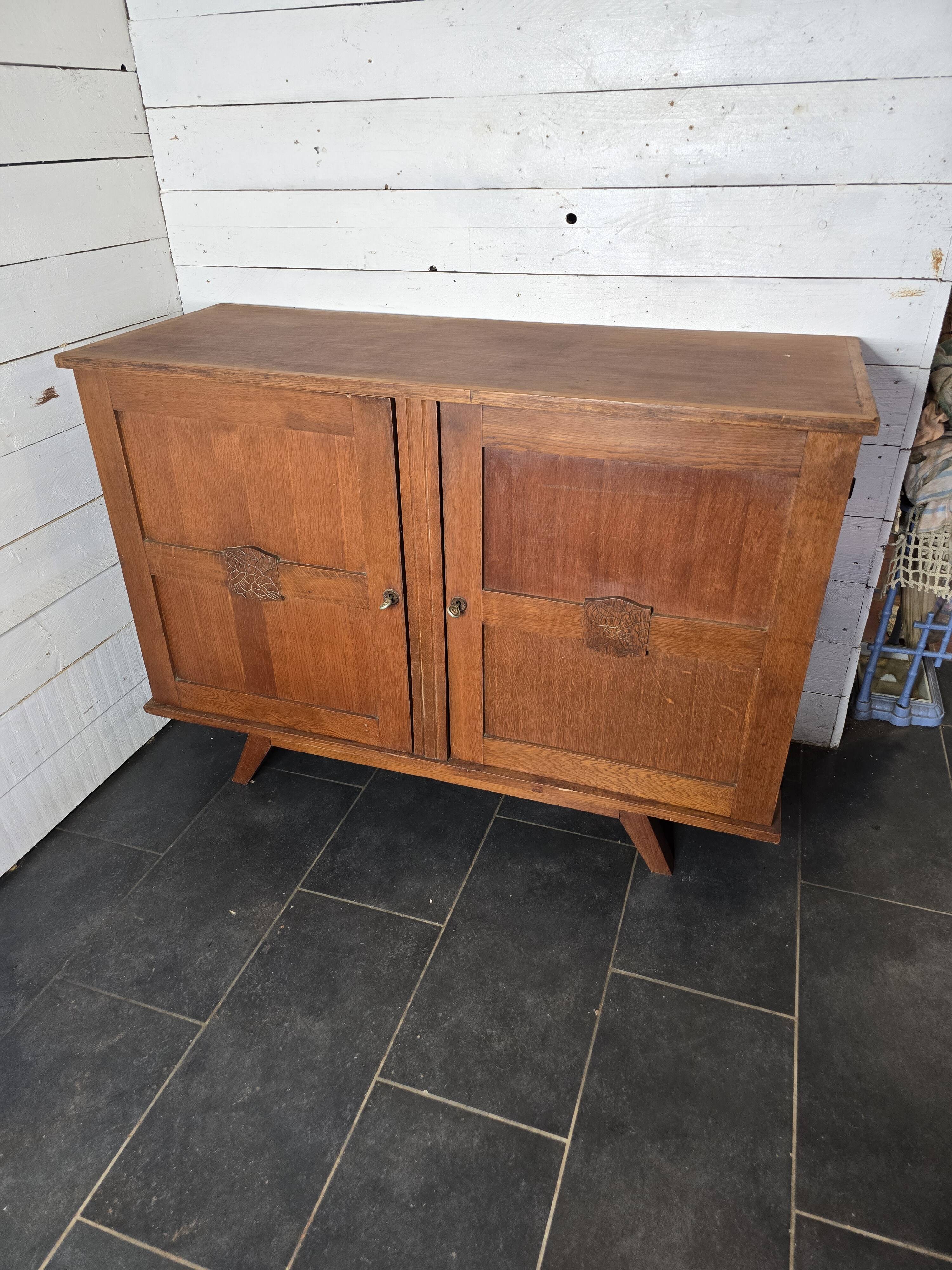Oak sideboard from the 60s