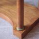 Bedside table or console in Empire style, drawer unit, end table.