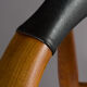 Danish elm & leather armchair by Illum Wikkelsø for Niels Eilersen, 1950s